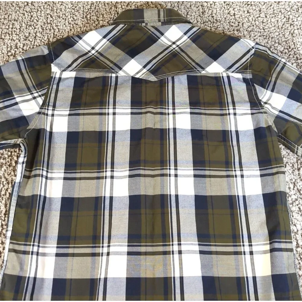 Reclaim Standard‎ Western Pearl Snap Long Sleeve Men's Size Medium